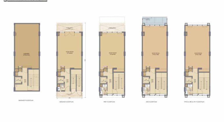 Emaar Business District EBD-114 by Emaar in Sector114 - Floors Map