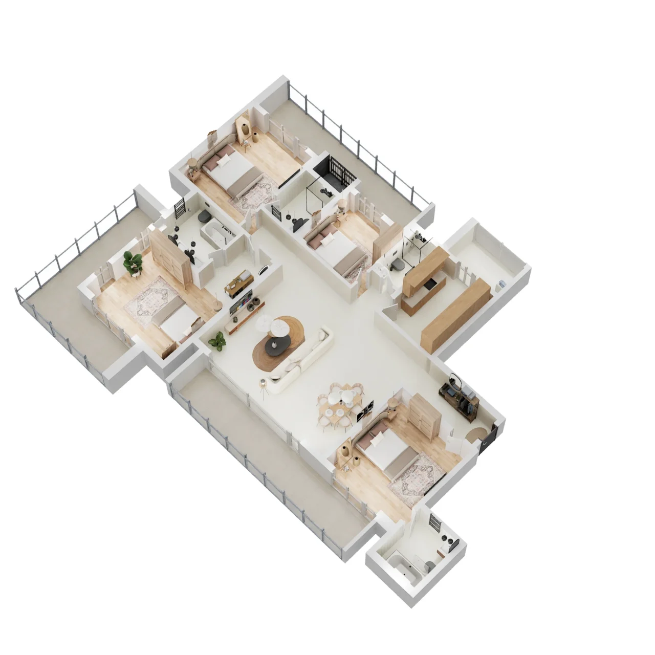 Eldeco Fairway Reserve Floor Plan