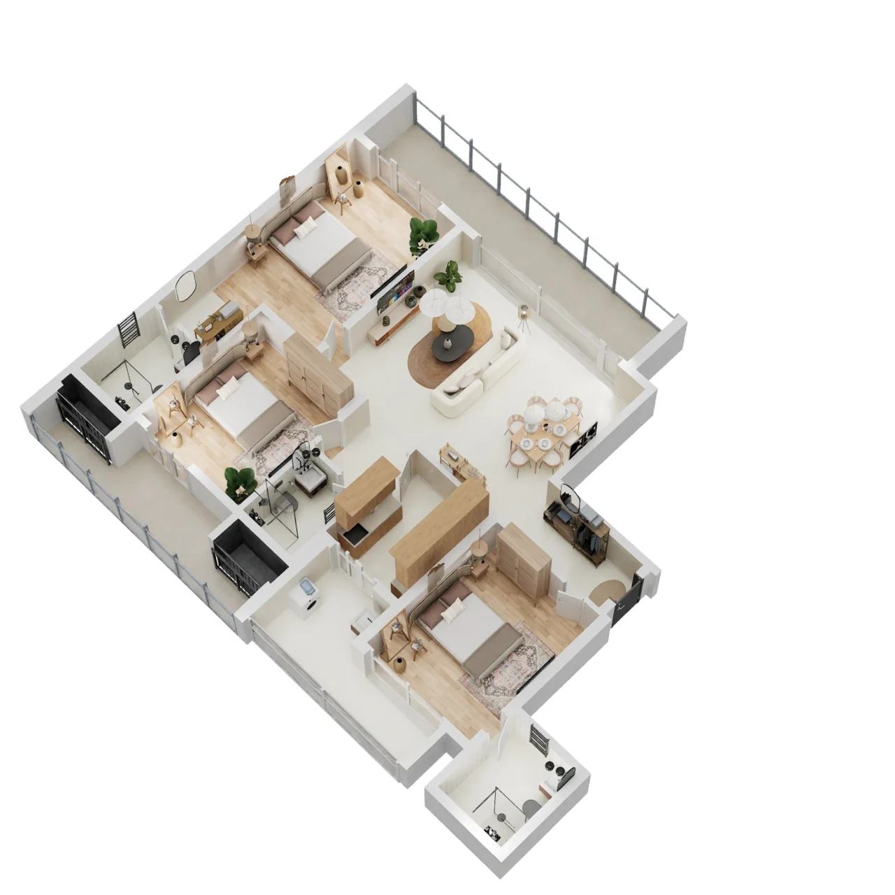 Eldeco Fairway Reserve Floor Plan