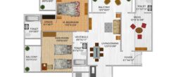 Floor Plan 40 Assotech Blith Gurgaon 5023567 1300 1678