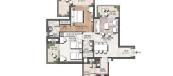 Floor Plan 88 Assotech Blith Gurgaon 5023567 560 850