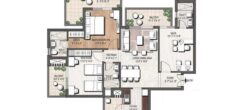 Floor Plan 89 Assotech Blith Gurgaon 5023567 560 850