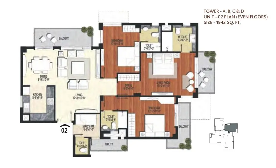 Conscient Heritage Max Floor Plan