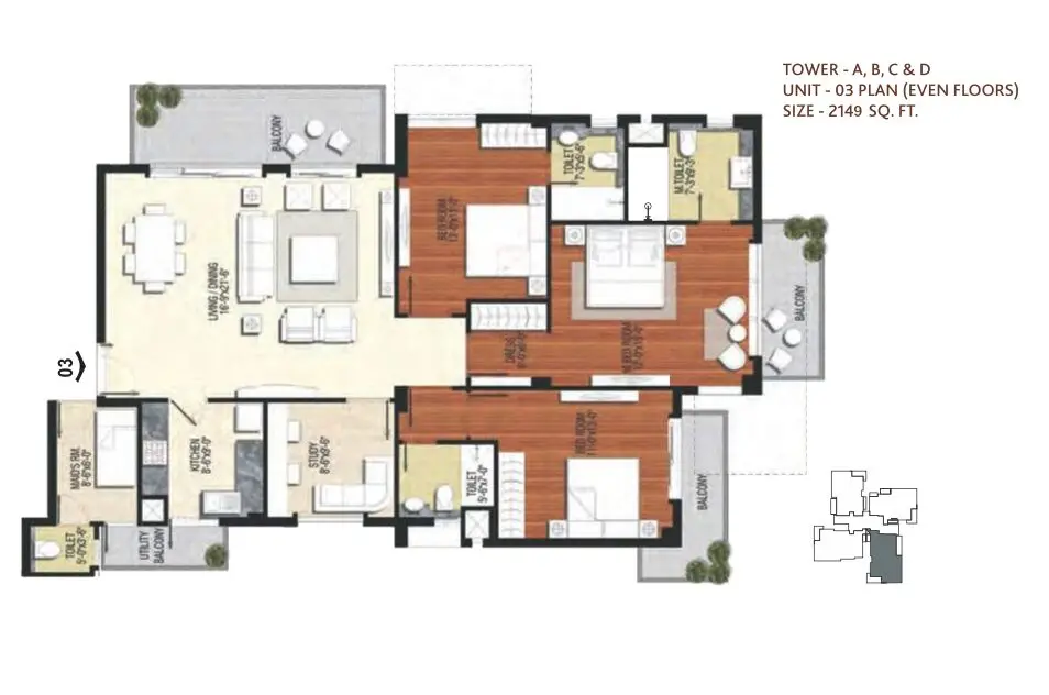 Conscient Heritage Max Floor Plan
