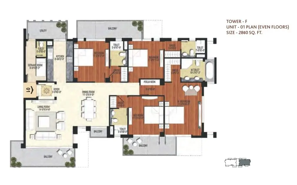 Conscient Heritage Max Floor Plan