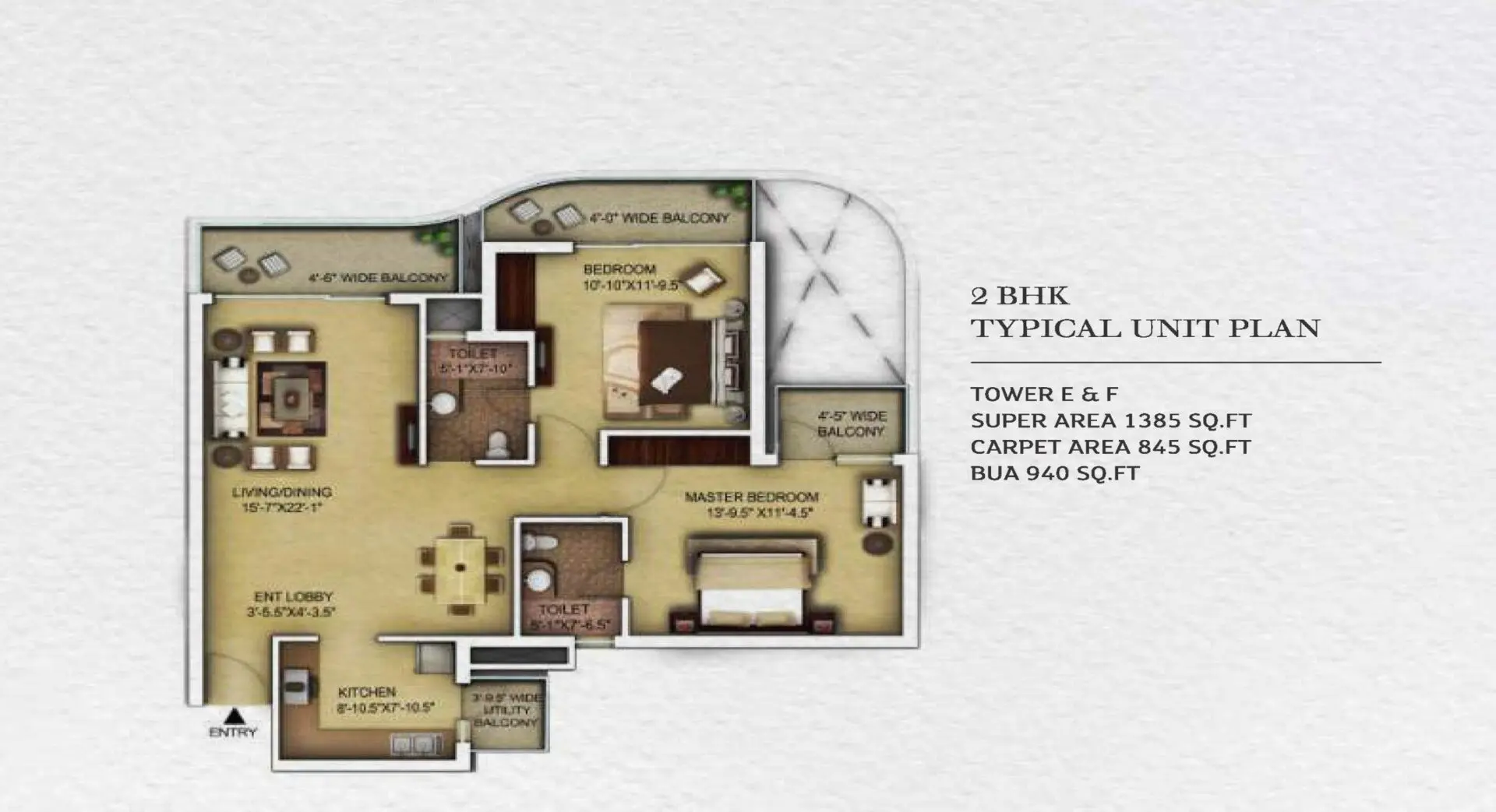 Paras Dews Floor Plan