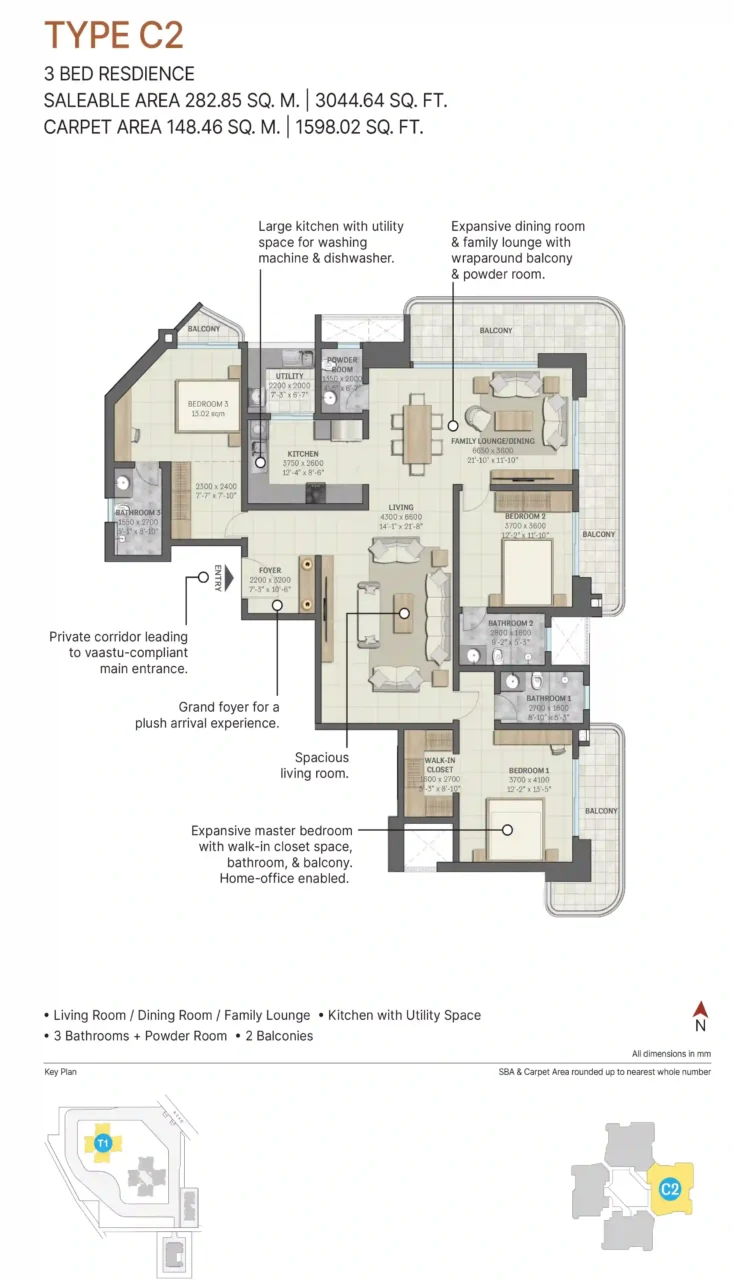Sobha Altus Floor Plan
