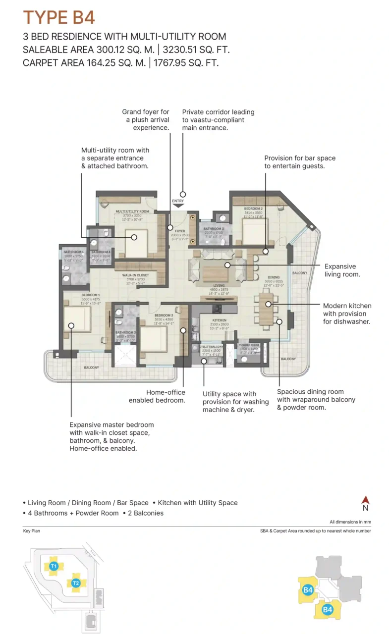 Sobha Altus Floor Plan