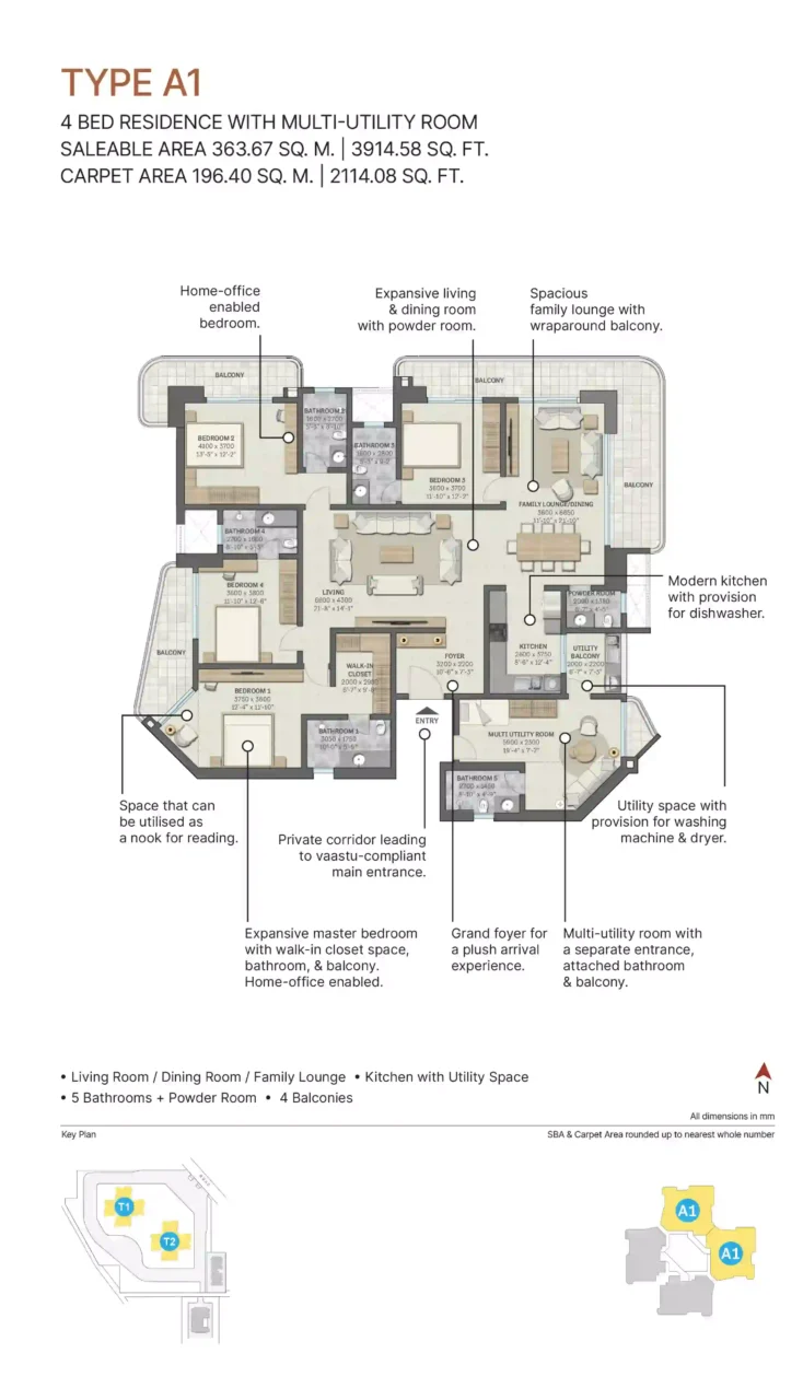 Sobha Altus Floor Plan