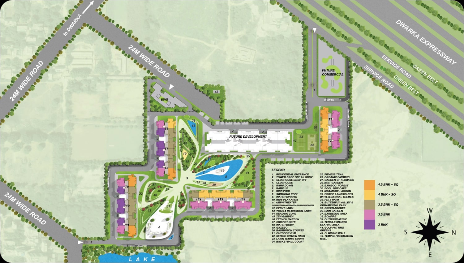 M3m Crown Master Plan