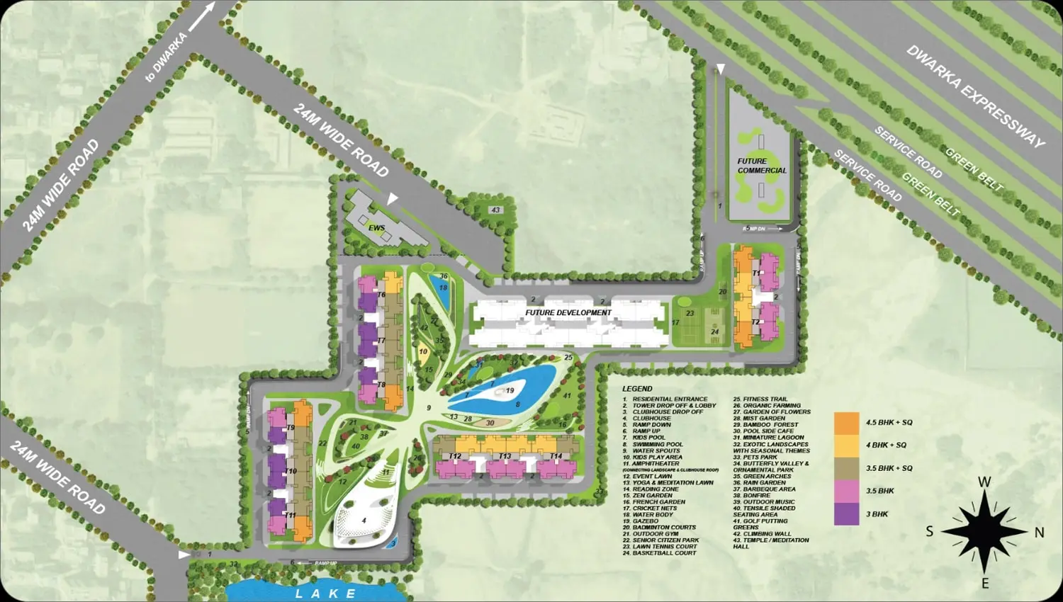 M3m Crown Master Plan
