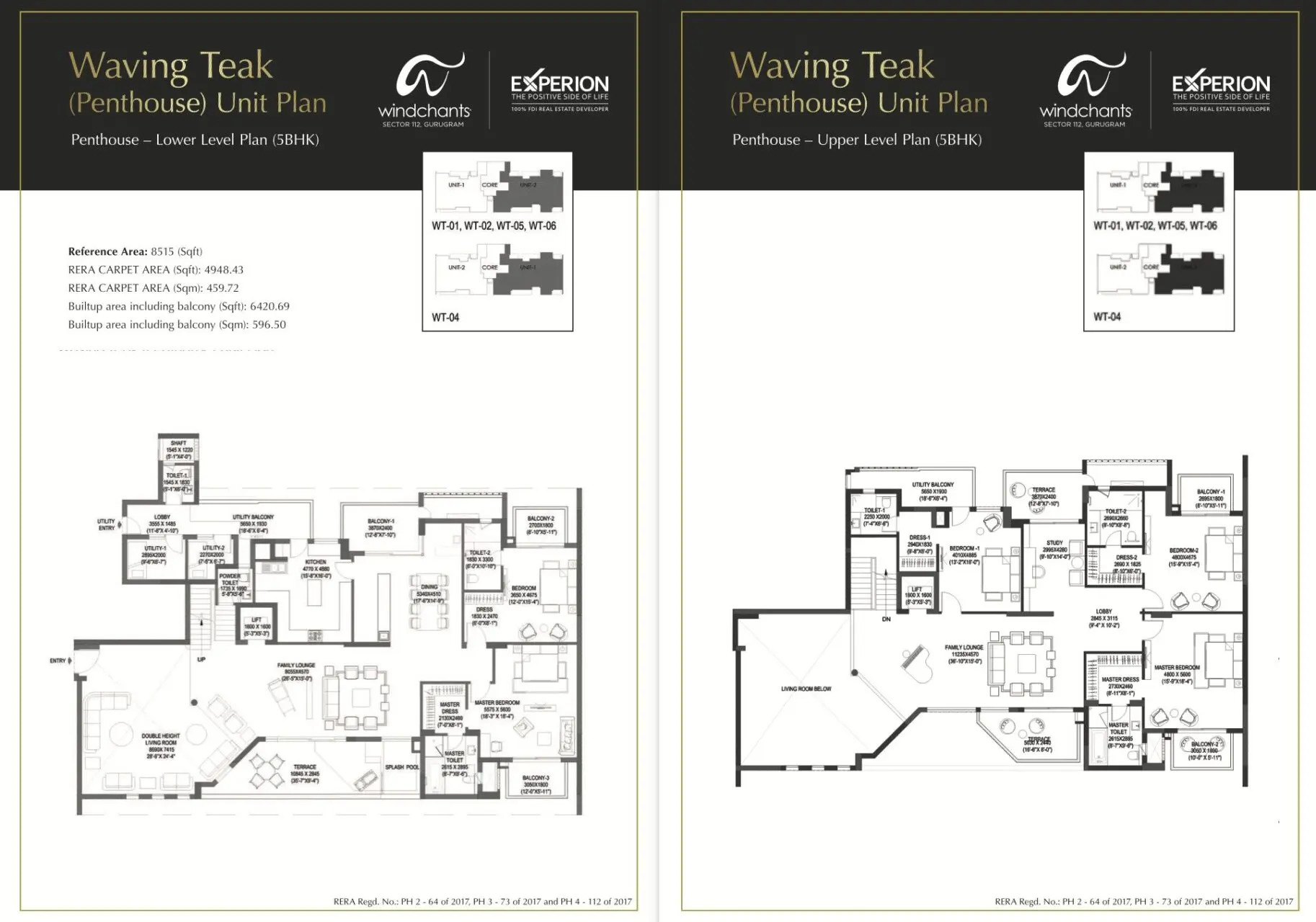 Experion Windchants Floor Plan