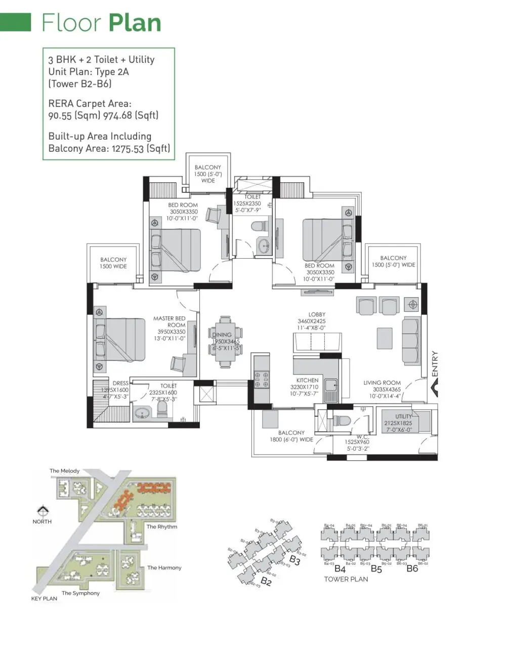 Experion the Heartsong Floor Plan