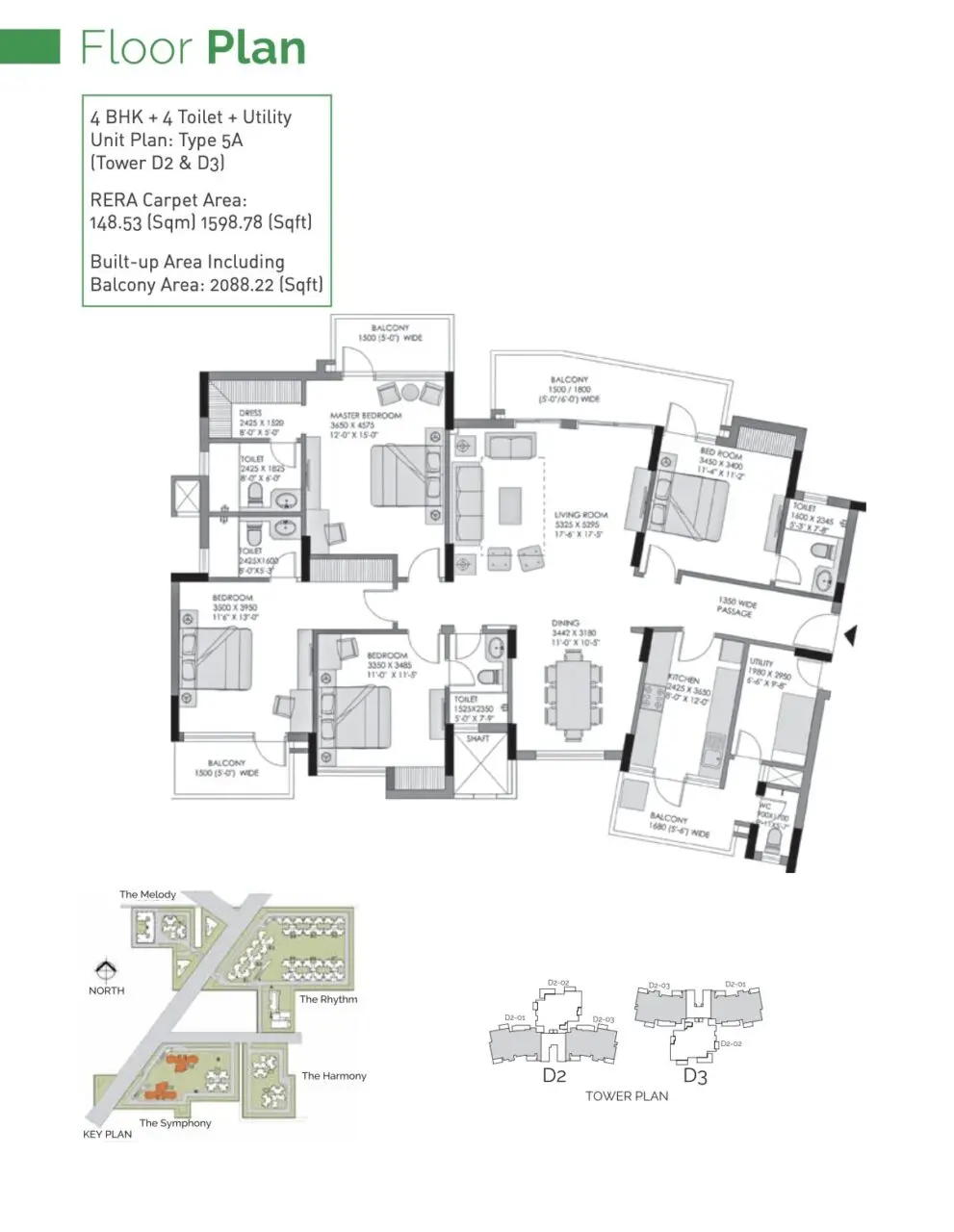 Experion the Heartsong Floor Plan