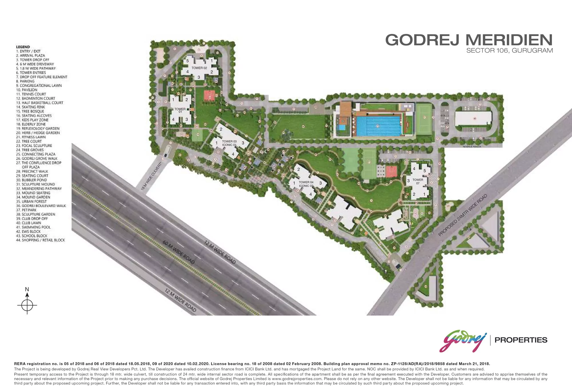 Godrej Meridien Master Plan